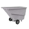 R&B Wire Products Large Utility Tilt Truck, 1 Cubic Yard, Gray TILT-LRG/G - alternate 1